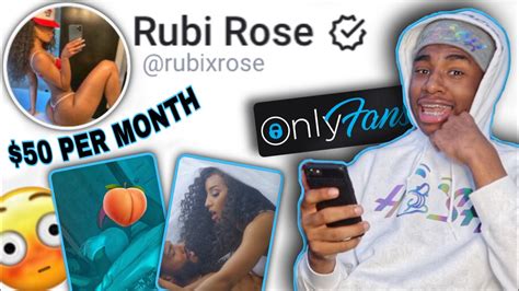 rubirose onlyfans videos|Rubi Rose Strip teasing on bed so hot – Onlyfans video